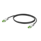WEIDMÜLLER - Bahnkabel Huber+Suhner M12, RJ45 IP20, Cat5, Radox GKW S, 2m