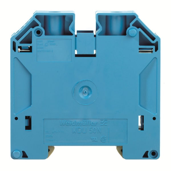 WEIDMÜLLER - Durchgangs-Reihenklemme, Schraubanschl, 50mm², 1000V, 150A