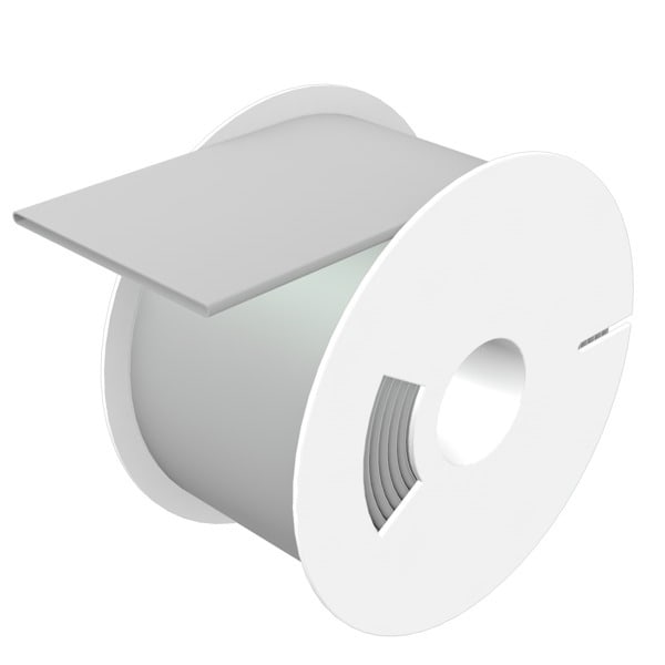 WEIDMÜLLER - Leitermarkierer, 25.4-50.8mm, 10000x79.3mm, Polyolefin, weiß