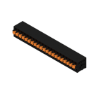 WEIDMÜLLER - Leiterplattenklemme, 5.08mm, Polzahl:21, Abgang: 90°, PUSH IN