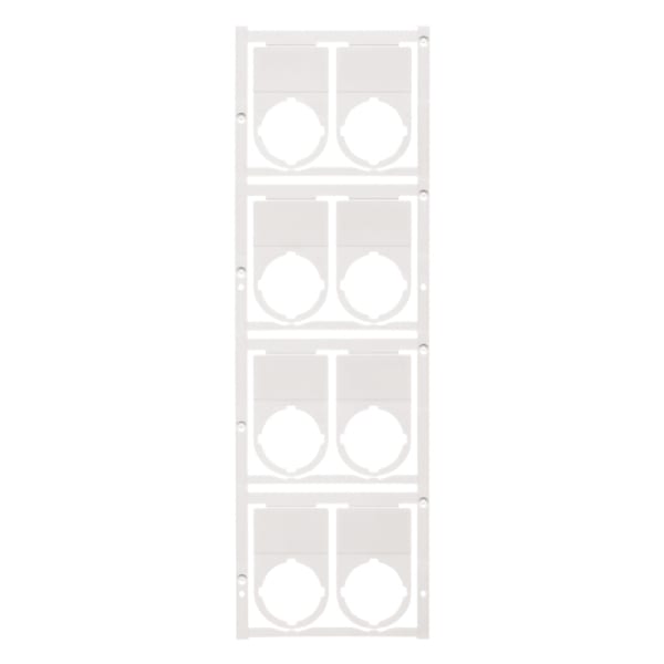 WEIDMÜLLER - Gerätemarkierung, selbstklebend, 27mm, PA 66, weiß