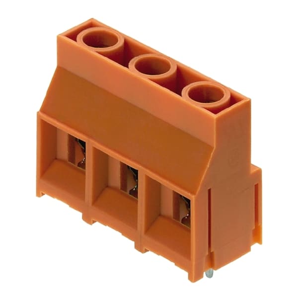 WEIDMÜLLER - Leiterplattenklemme, 9.52mm, Polzahl:3, Abgang: 90°, Zugbügelanschluss