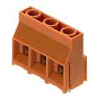 WEIDMÜLLER - Leiterplattenklemme, 9.52mm, Polzahl:3, Abgang: 90°, Zugbügelanschluss