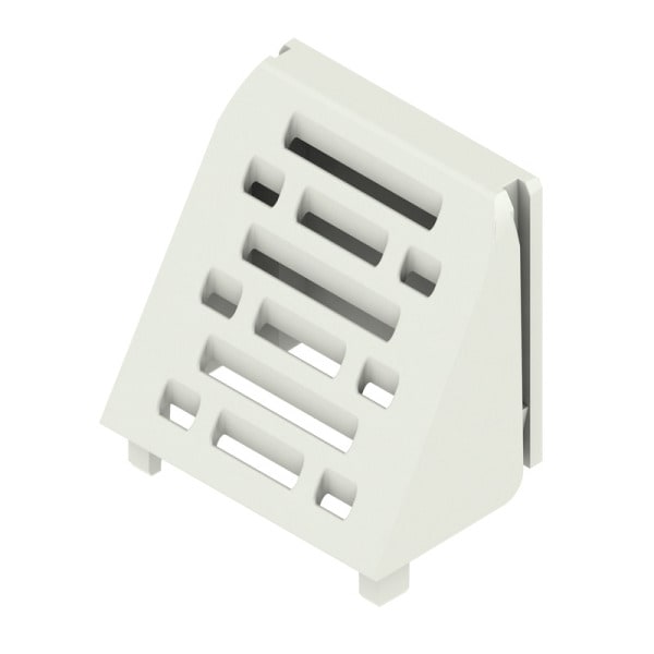 WEIDMÜLLER - Abdeckhaube, OMNIMATE Housing - Serie CH20M lichtgrau, Breite: 22.5mm