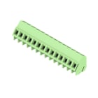 WEIDMÜLLER - Leiterplattenklemme, 5.08mm, Polzahl:14, Abgang: 135°, Zugbügelanschluss