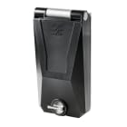 WEIDMÜLLER - Gehäuse, Farbe: schwarz (ähnlich RAL 9005), IP65, in geschlossenem Zustand