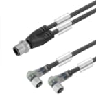 WEIDMÜLLER - Kabel, Einseitig offen, M12 / M8