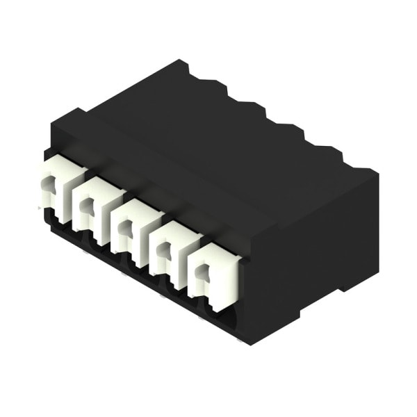WEIDMÜLLER - Leiterplattenklemme, 3.50mm, Polzahl:5, Abgang: 90°, PUSH IN
