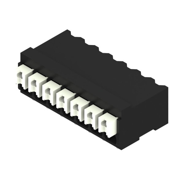 WEIDMÜLLER - Leiterplattenklemme, 3.50mm, Polzahl:7, Abgang: 90°, PUSH IN