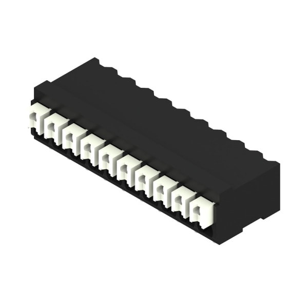 WEIDMÜLLER - Leiterplattenklemme, 3.50mm, Polzahl:10, Abgang: 90°, PUSH IN