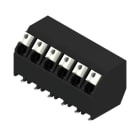 WEIDMÜLLER - Leiterplattenklemme, 5.00mm, Polzahl:6, Abgang: 135°, PUSH IN