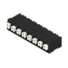 WEIDMÜLLER - Leiterplattenklemme, 5.00mm, Polzahl:8, Abgang: 90°, PUSH IN
