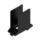 WEIDMÜLLER - Modular Gehäuse, OMNIMATE Housing - Serie CH20M schwarz, Breite: 45mm