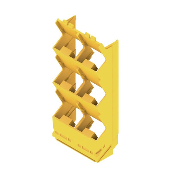 WEIDMÜLLER - Modular Gehäuse, OMNIMATE Housing - Serie CH20M verkehrsgelb, Breite: 45mm