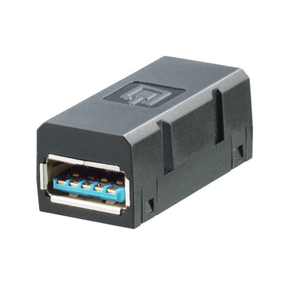 WEIDMÜLLER - USB-Steckverbinder, IP67 mit Gehäuse, Anschluss 1: USB A, Anschluss 2: USB A