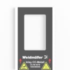 WEIDMÜLLER - Inlay Gerätemarkierer, CC-M 43/70, Ausführung: Aufnahme von 1 Schild