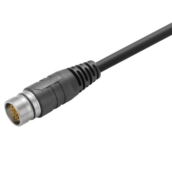 WEIDMÜLLER - Kabel, Einseitig offen, M23, Außengewinde