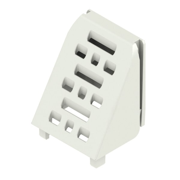 WEIDMÜLLER - Abdeckhaube, OMNIMATE Housing - Serie CH20M lichtgrau, Breite: 17.5mm