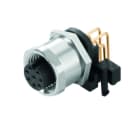 WEIDMÜLLER - Rundsteckverbinder, Einbau (Leiterplattenanschlusstechnik), M12, Polzahl:4