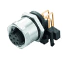 WEIDMÜLLER - Rundsteckverbinder, Einbau (Leiterplattenanschlusstechnik), M12, Polzahl:4
