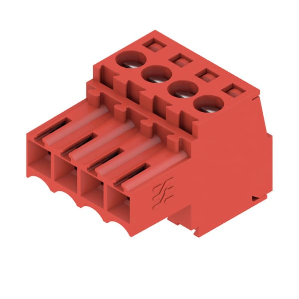 WEIDMÜLLER - Leiterplattensteckverbinder (Leiter), 3.50mm, Polzahl: 4, Zugbügelanschluss