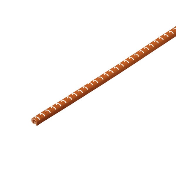 WEIDMÜLLER - Leitermarkierer, 1.3-3mm, 3x3.4mm, Zahlen 1, PVC, braun