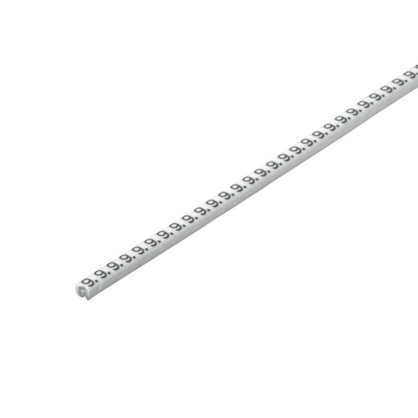 WEIDMÜLLER - Leitermarkierer, 1.3-3mm, 3x3.4mm, Zahlen 5, PVC, weiß