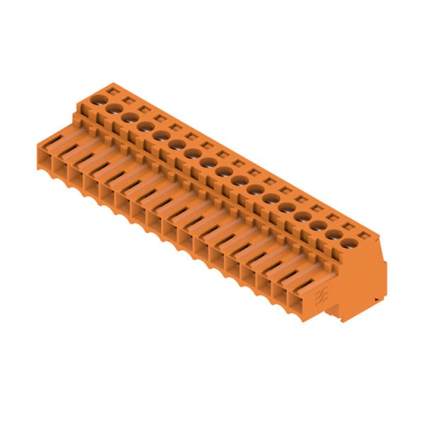 WEIDMÜLLER - Leiterplattensteckverbinder (Leiter), 3.50mm, Polzahl: 17, Zugbügelanschluss
