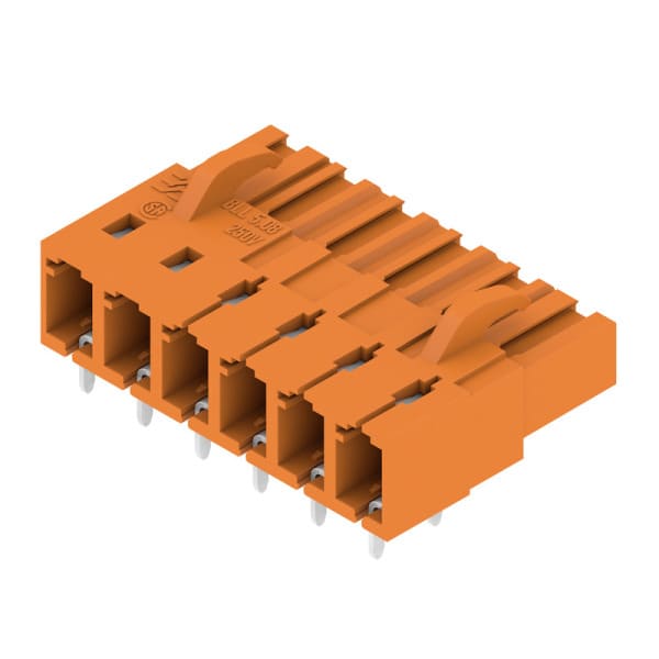 WEIDMÜLLER - Leiterplattensteckverbinder (Platine), 5.08mm, Polzahl: 6, Abgangswinkel: 90°