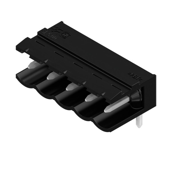 WEIDMÜLLER - Leiterplattensteckverbinder (Platine), 5mm, Polzahl: 5, Abgangswinkel: 90°