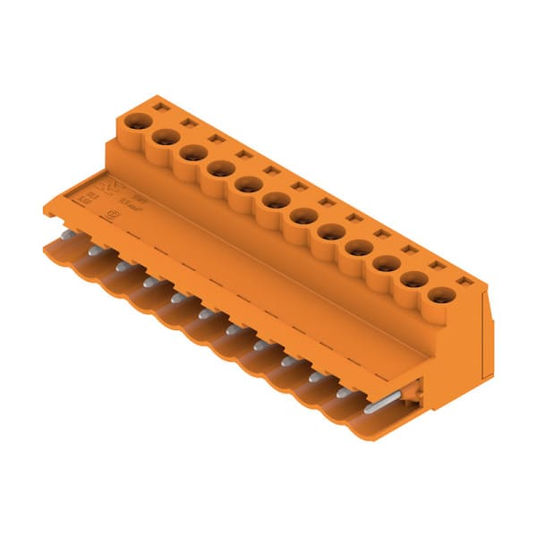WEIDMÜLLER - Leiterplattensteckverbinder (Leiter), 5.08mm, Polzahl: 12, Zugbügelanschluss