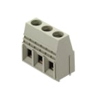 WEIDMÜLLER - Leiterplattenklemme, 10.16mm, Polzahl:3, Abgang: 90°, Zugbügelanschluss