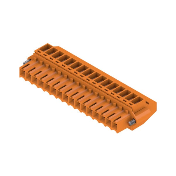 WEIDMÜLLER - Leiterplattensteckverbinder (Leiter), 3.50mm, Polzahl: 16, Zugbügelanschluss
