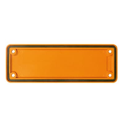 WEIDMÜLLER - Abdeckung (Industriesteckverbinder), Kunststoff, Farbe: orange, Braugr. 8
