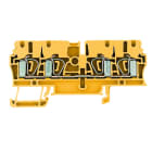 WEIDMÜLLER - Durchgangs-Reihenklemme, Zugfederanschluss, 2.5mm², 800V, 24A, gelb