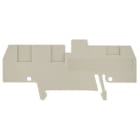 WEIDMÜLLER - Abschlussplatte (Klemmen), 82.5x2.5mm, dunkelbeige