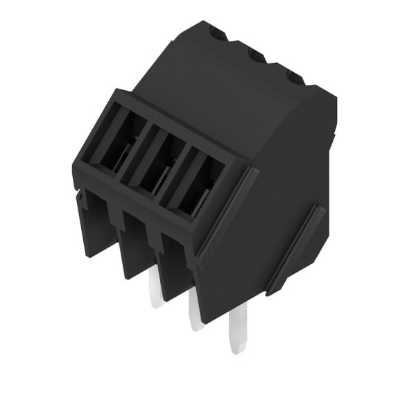 WEIDMÜLLER - Leiterplattenklemme, 3.50mm, Polzahl:3, Abgang: 135°, Zugbügelanschluss
