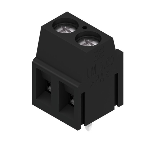 WEIDMÜLLER - Leiterplattenklemme, 5.00mm, Polzahl:2, Abgang: 90°, Zugbügelanschluss