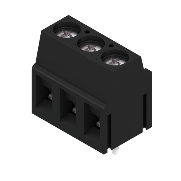 WEIDMÜLLER - Leiterplattenklemme, 5.00mm, Polzahl:3, Abgang: 90°, Zugbügelanschluss