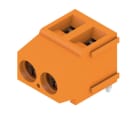 WEIDMÜLLER - Leiterplattenklemme, 5.00mm, Polzahl:2, Abgang: 180°, Zugbügelanschluss