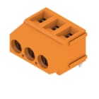 WEIDMÜLLER - Leiterplattenklemme, 5.00mm, Polzahl:3, Abgang: 180°, Zugbügelanschluss