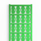 WEIDMÜLLER - Kabelmarkierer SlimFix X , 7-40mm, 23x15mm, PA 66, grün