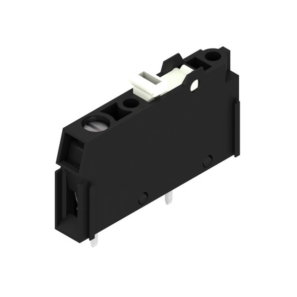 WEIDMÜLLER - Leiterplattenklemme, 5.08mm, Polzahl:1, Abgang: 90°, Zugbügelanschluss