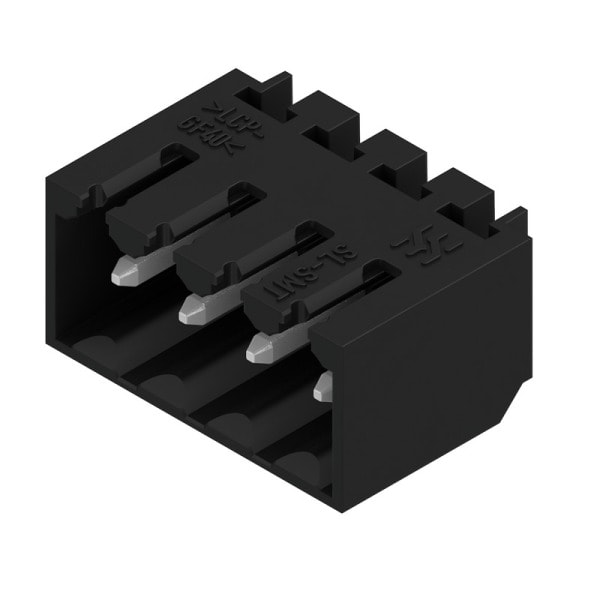 WEIDMÜLLER - Leiterplattensteckverbinder (Platine), 3.50mm, Polzahl: 4, Abgangswinkel: 90°