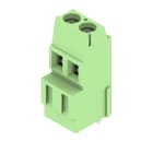 WEIDMÜLLER - Leiterplattenklemme, 5.08mm, Polzahl:2, Abgang: 90°, Zugbügelanschluss
