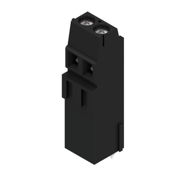 WEIDMÜLLER - Leiterplattenklemme, 5.08mm, Polzahl:2, Abgang: 90°, Zugbügelanschluss