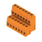WEIDMÜLLER - Leiterplattenklemme, 5.08mm, Polzahl:14, Abgang: 90°, Zugbügelanschluss