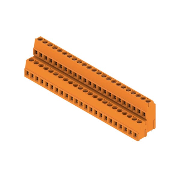 WEIDMÜLLER - Leiterplattenklemme, 5.08mm, Polzahl:46, Abgang: 90°, Zugbügelanschluss