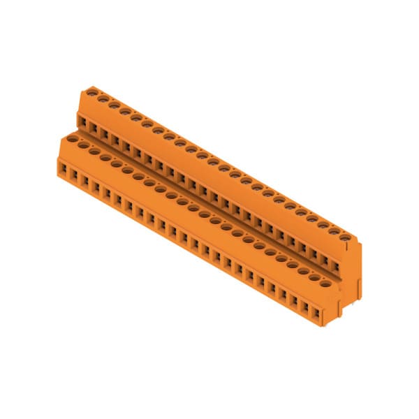 WEIDMÜLLER - Leiterplattenklemme, 5.08mm, Polzahl:48, Abgang: 90°, Zugbügelanschluss