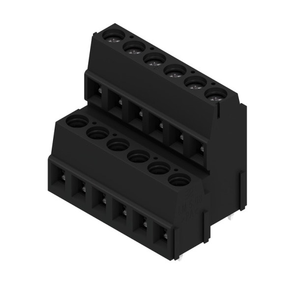 WEIDMÜLLER - Leiterplattenklemme, 5.08mm, Polzahl:12, Abgang: 90°, Zugbügelanschluss